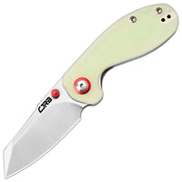 CJRB Maileah Front Flipper & Liner Lock G10(Glow In the Dark) Handle (2.39'' Sand Polish AR-RPM9 Blade) J1918-GD