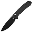 CJRB Pyrite J1925 AR-RPM9 Steel Blade Steel Handle Folding Knives - STEEL(Black) (J1925-BST)