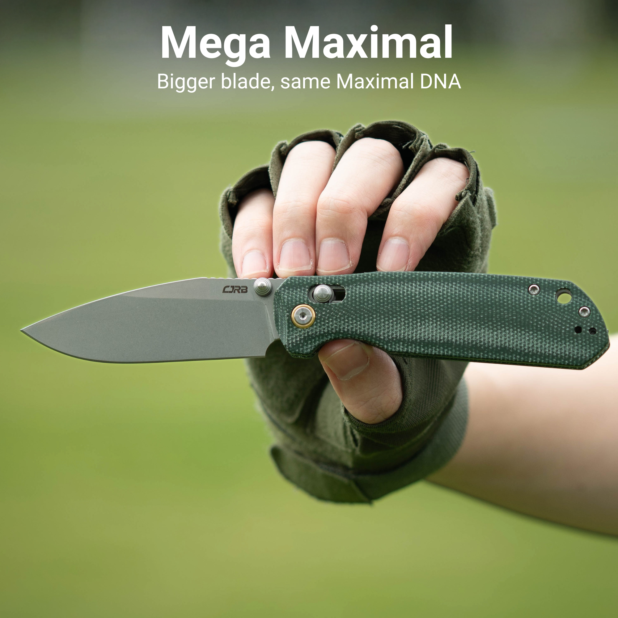 CJRB Mega Maximal J1954L-MGN AR-RPM9 Folding Knife