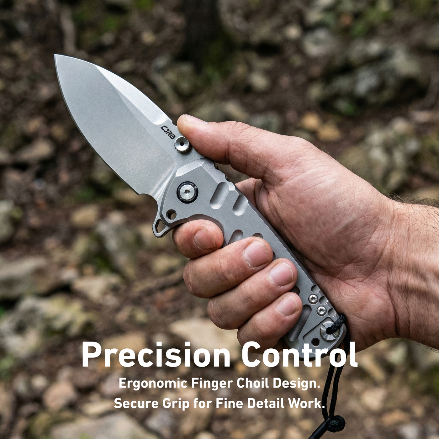 Collection of tactical and EDC knives laid out on a dark surface emphasizing blade shapes and handle textures