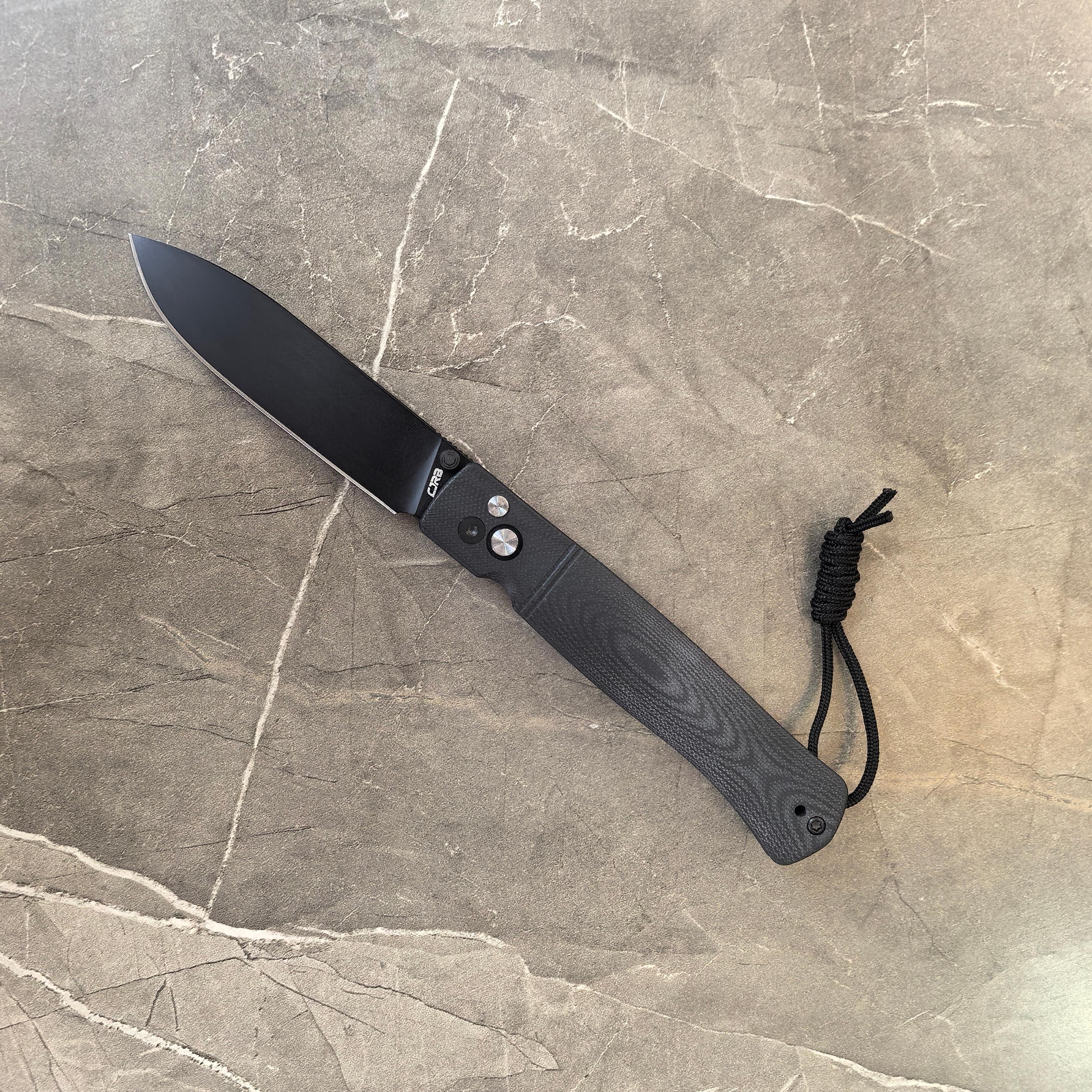 CJRB Prototype Glacier J1961 AR-RPM9 Steel Blade G10 Handle Folding Knives