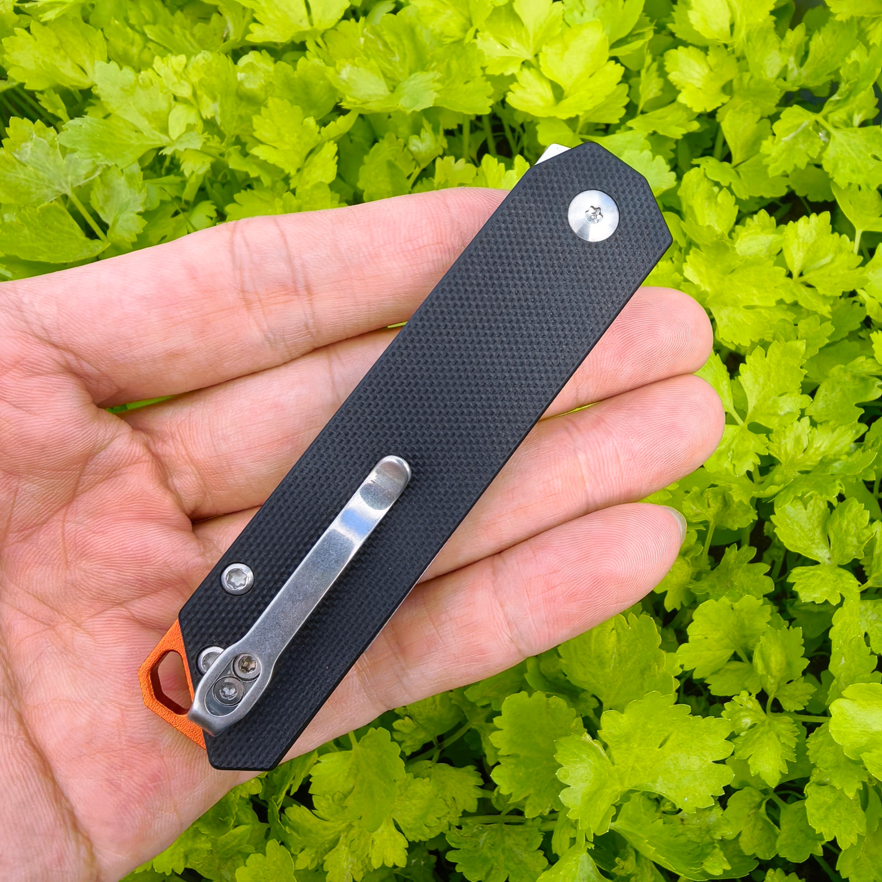 CJRB  Prototype Prep J1973 AR-RPM9 Steel Blade G10 Handle Folding Knives