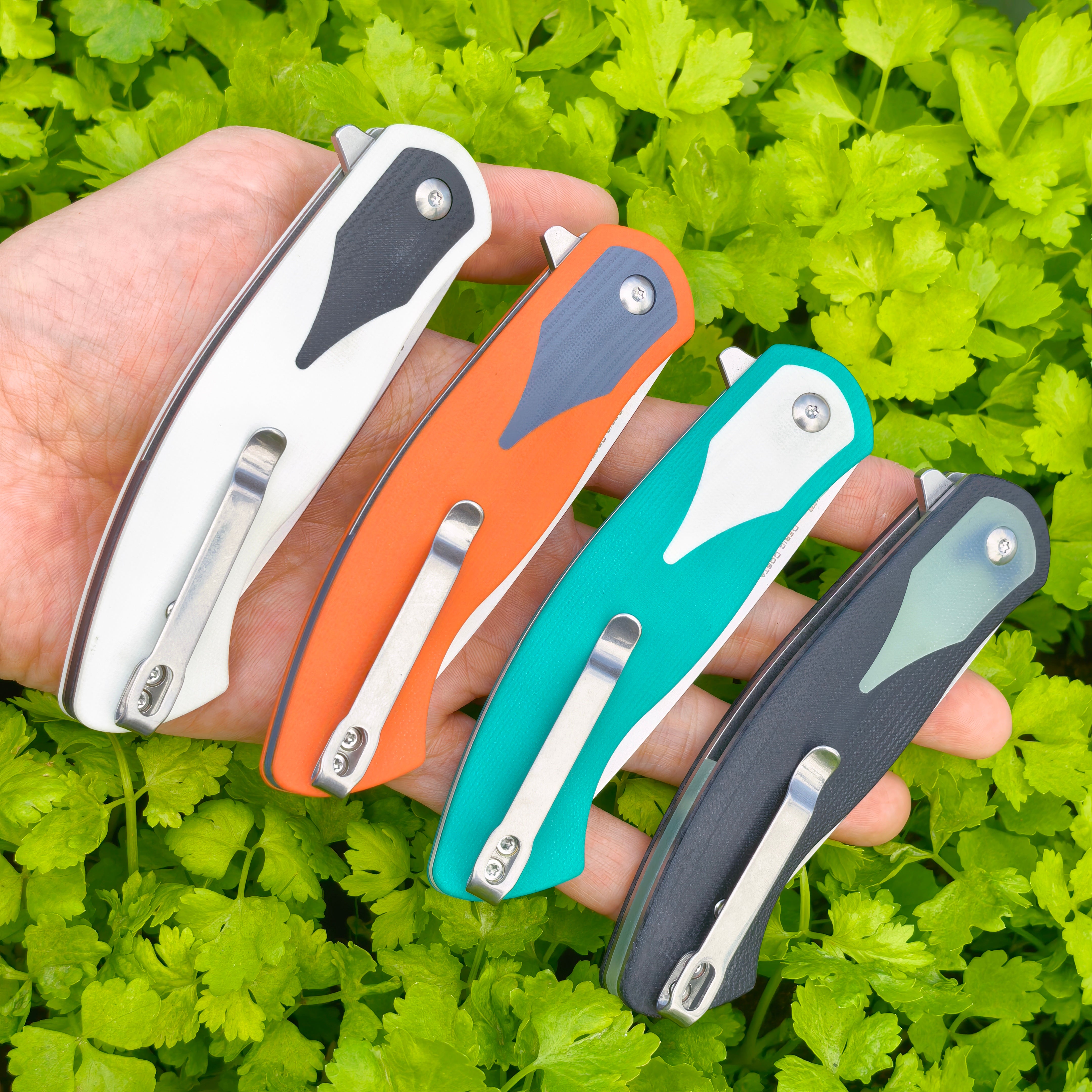 CJRB  Prototype Rodayo J1972 AR-RPM9 Steel Blade G10 Handle Folding Knives