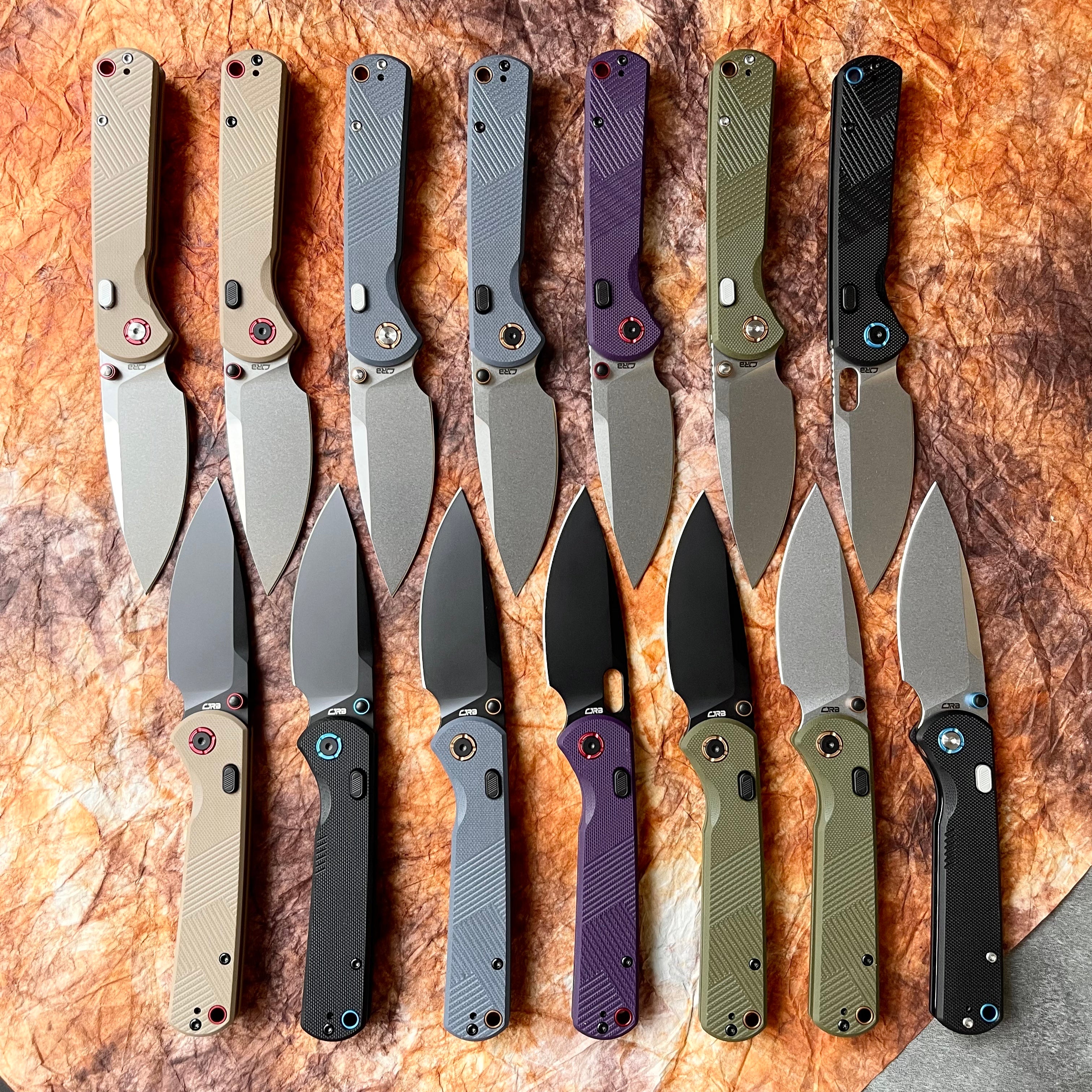 CJRB Latitude J1975 AR-RPM9 Steel G10 Handle Folding Knives(Prototype)