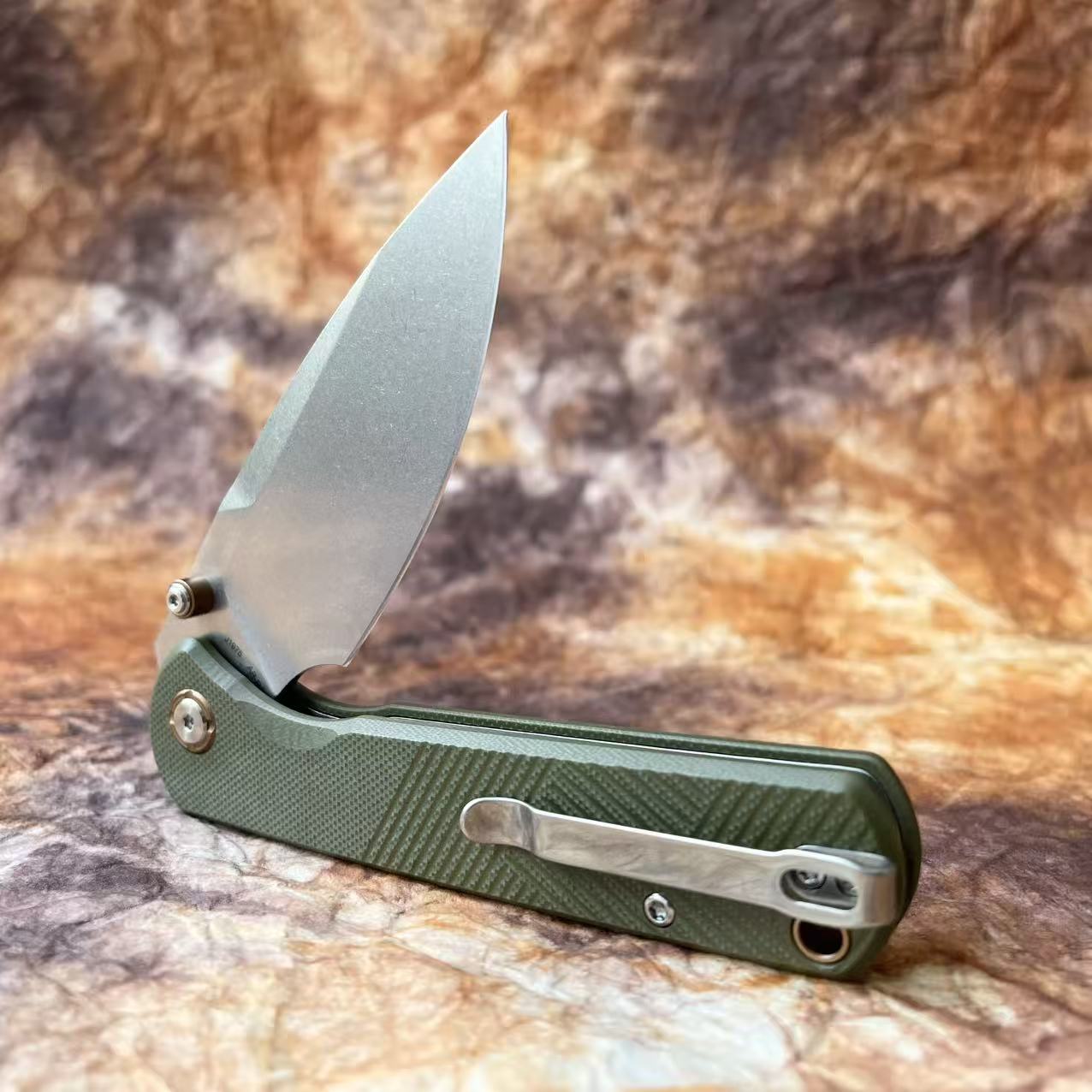 CJRB Latitude J1975 AR-RPM9 Steel G10 Handle Folding Knives(Prototype)