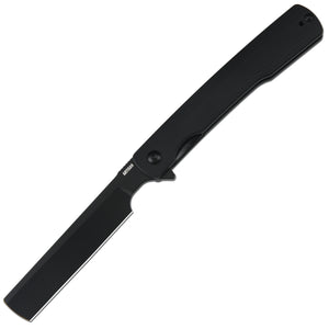 ArtisanCutlery Orthodox V2 Flipper & Liner Lock Knife Black G10 Handle (3.54'' Black PVD Coating AR-RPM9 Blade) 1883P-BBK