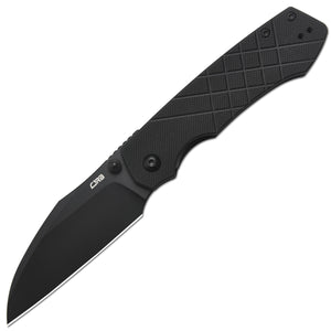 CJRB Kestrel J1962 AR-RPM9 Steel Blade G10 Handle Folding Knives - Black (J1962-BBK)