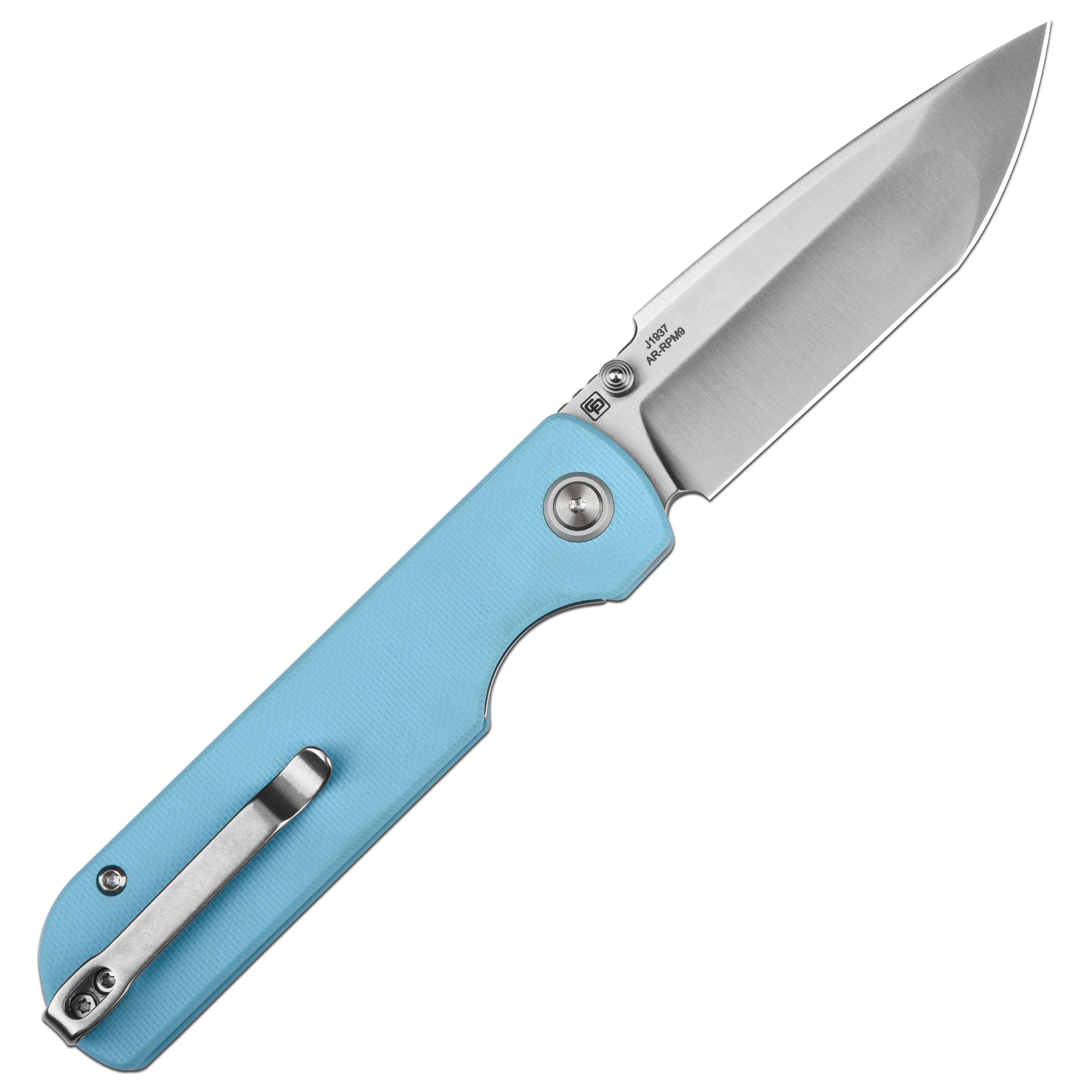 CJRB Nova J1937 AR-RPM9 Steel Blade G10 Handle Folding Knives