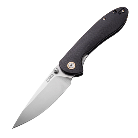 CJRB Feldspar J1912 AR-RPM9 Blade G10(Contoured & Cnc Pattern Texture) Handle Folding Knives - Black (J1912-BKC)