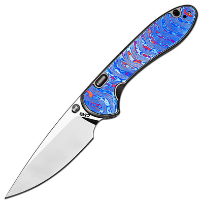 Building the Feldspar: Titanium Damascus Top-Framelock Deluxe