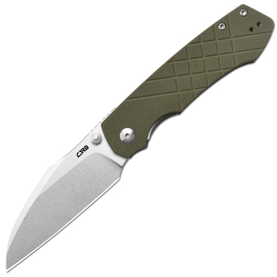 CJRB Kestrel J1962 AR-RPM9 Steel Blade G10 Handle Folding Knives - Green (J1962-GN)