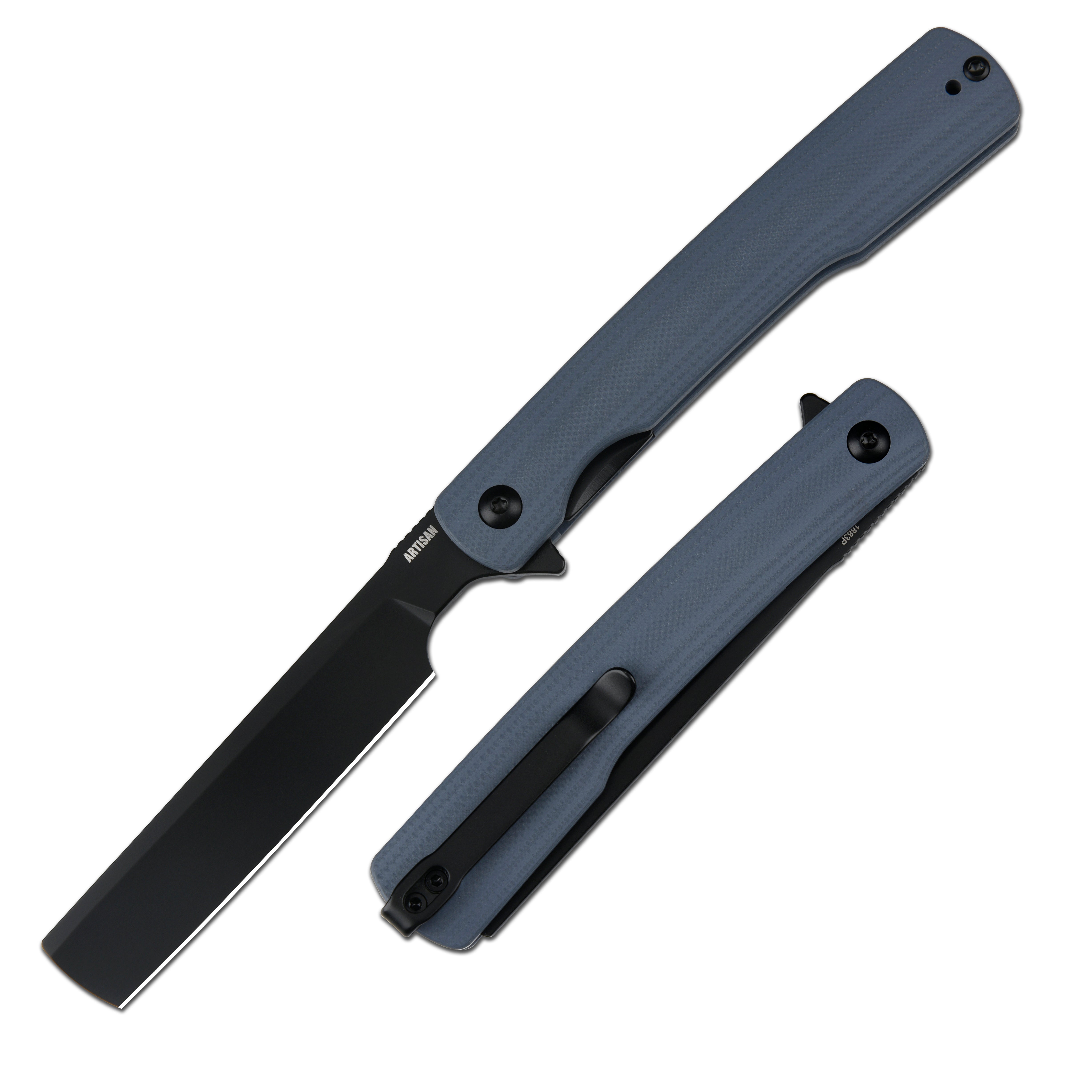 Artisan Cutlery Orthodox V2 1883P AR-RPM9 Steel Blade G10 Handle Folding Knives
