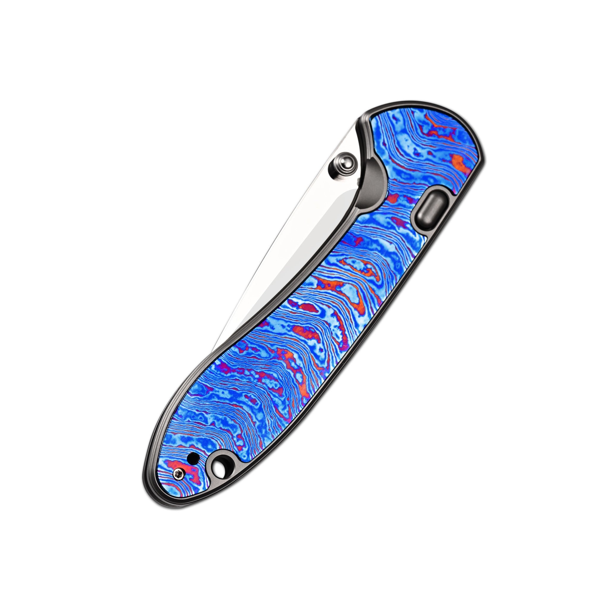 Building the Feldspar: Titanium Damascus Top-Framelock Deluxe
