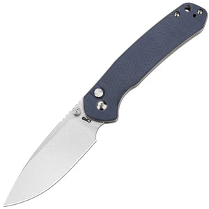 CJRB Pyrite J1925 AR-RPM9 Steel Stone Wash Blade G10 Handle Folding Knives - Gray (J1925-GY)