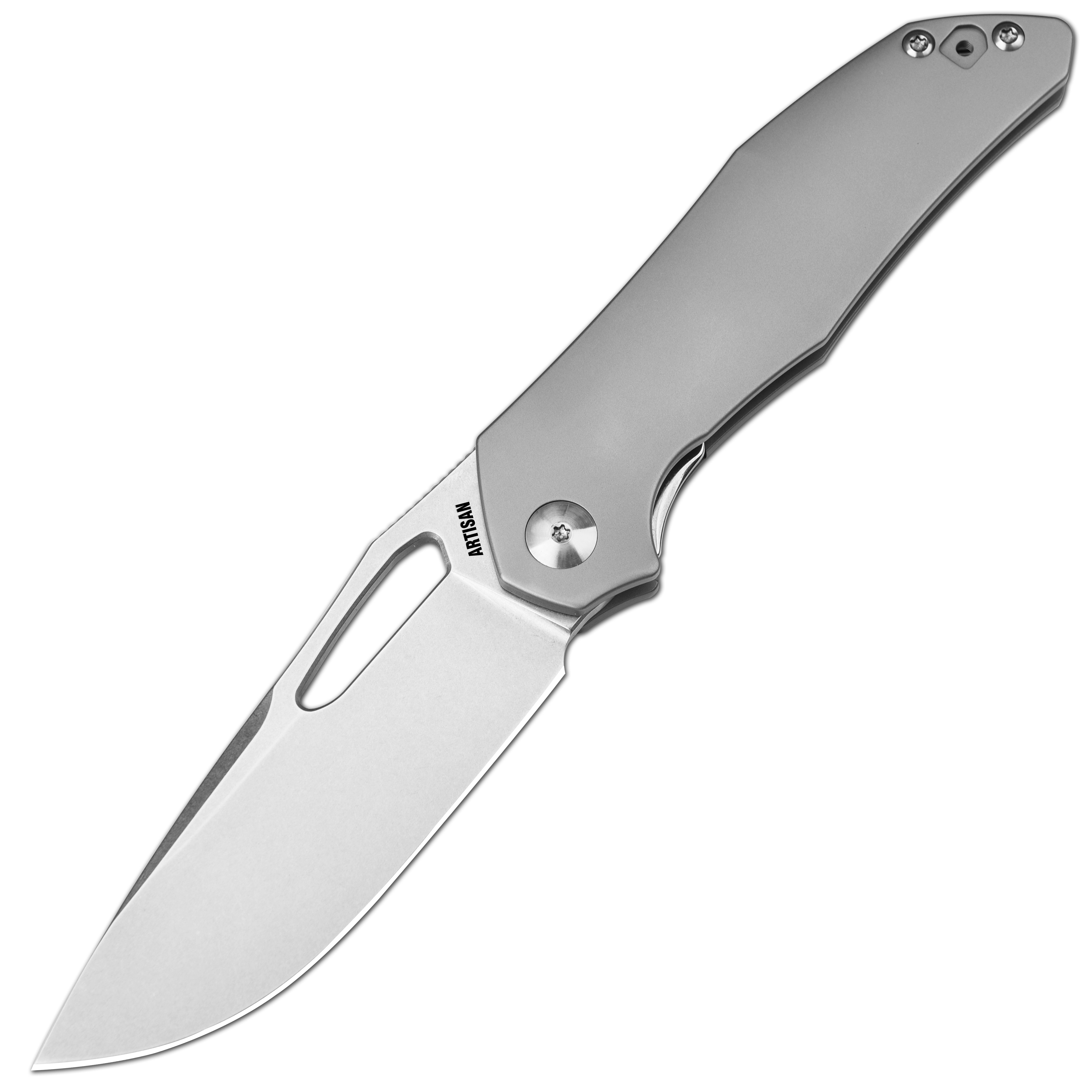 Artisan Cutlery Keras ATZ-1880G S35VN Blade Titanium Handle