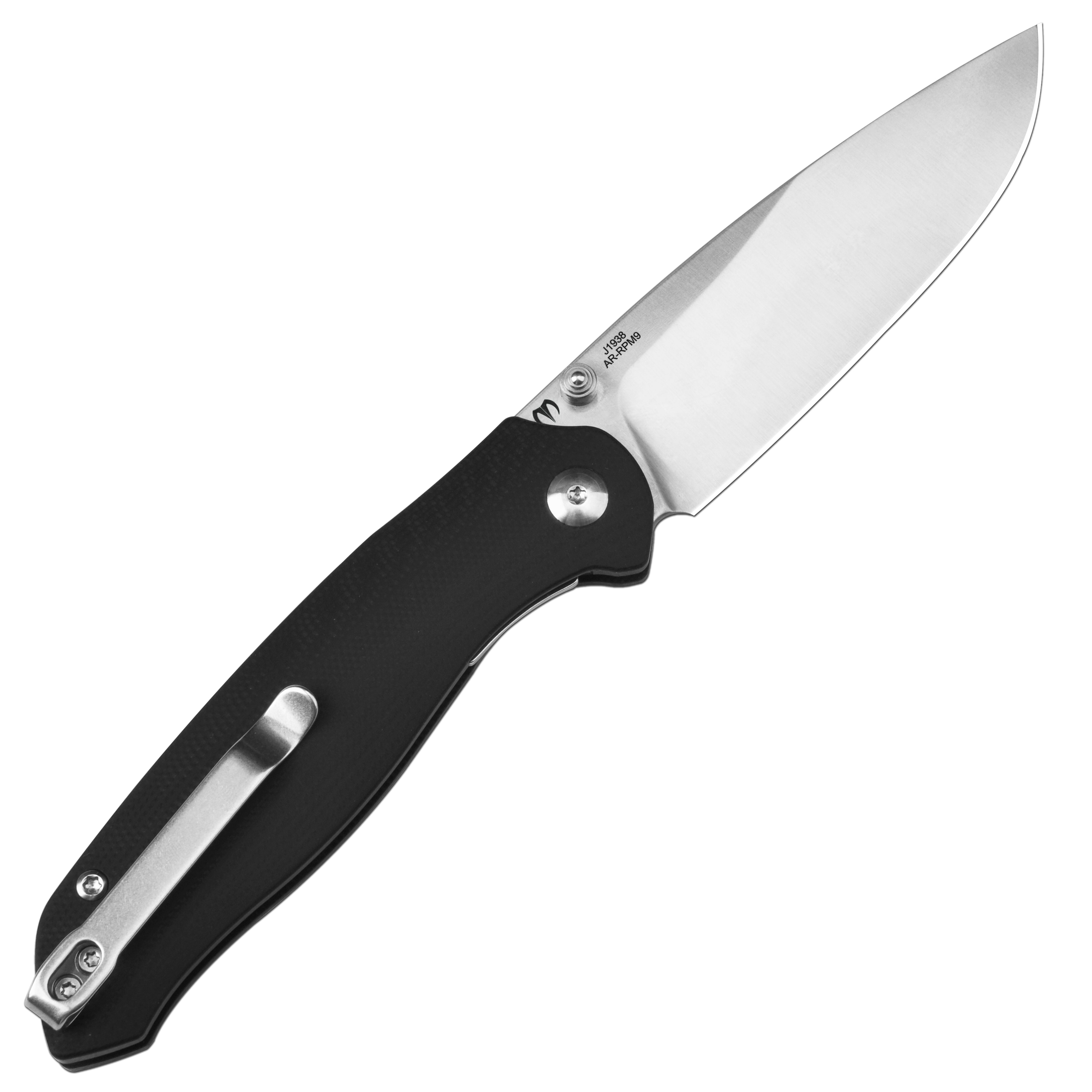 CJRB Aes J1938 AR-RPM9 Steel Blade G10 Handle Folding Knives