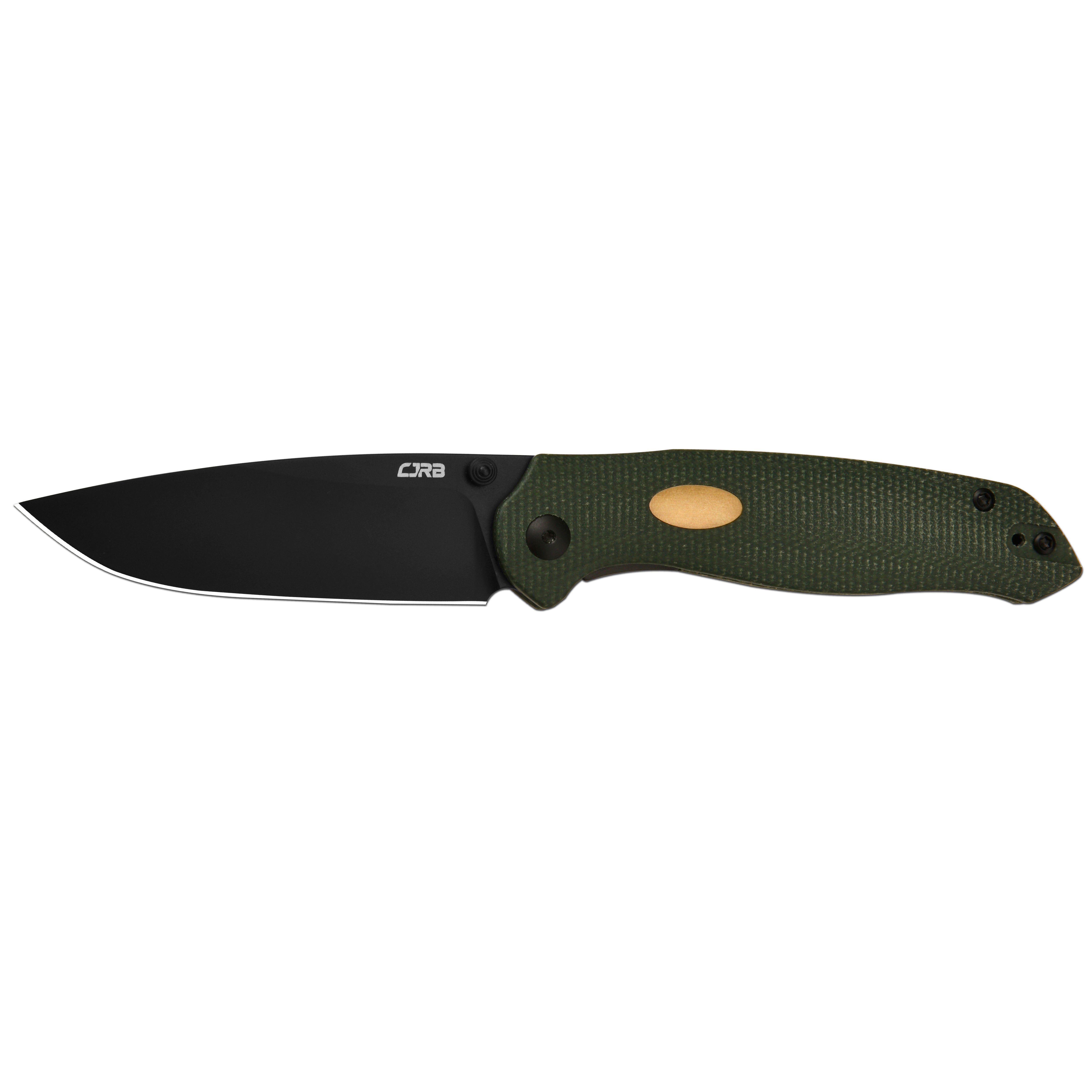 CJRB Aes J1938 AR-RPM9 Steel Blade Micarta Handle Folding Knives