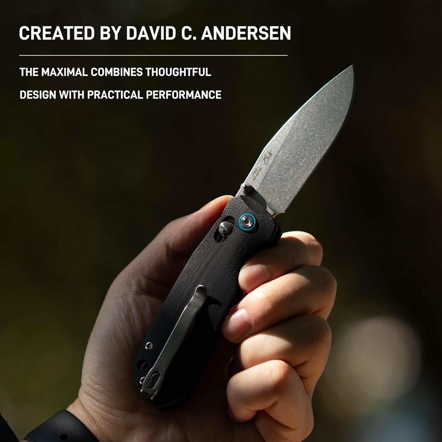CJRB Maximal J1954 Black G10 Folding Knife