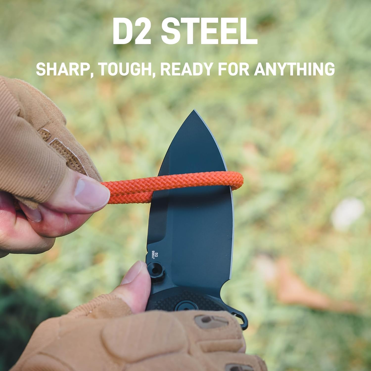 CJRB Tundra J1966 D2 Steel Blade Black G10 Handle Folding Knives