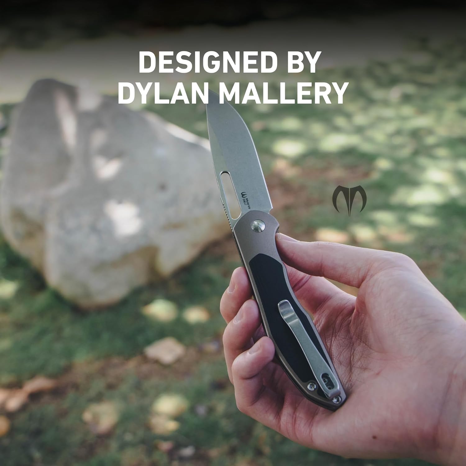 CJRB Droma J1963 AR-RPM9 Steel Blade Aluminum and G10 inlay Handle Folding Knives - Champagne (J1963-BK)