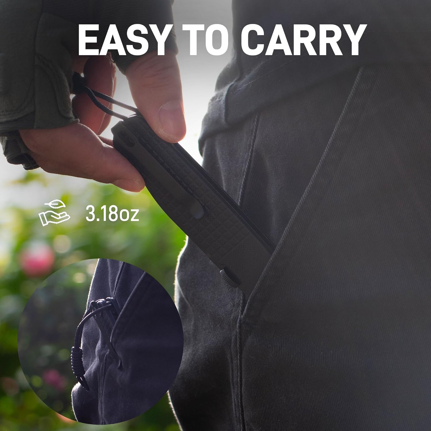 CJRB Locust J1951 AR-RPM9 Blade Steel G10 Handle Folding Knives, J1951-BBK