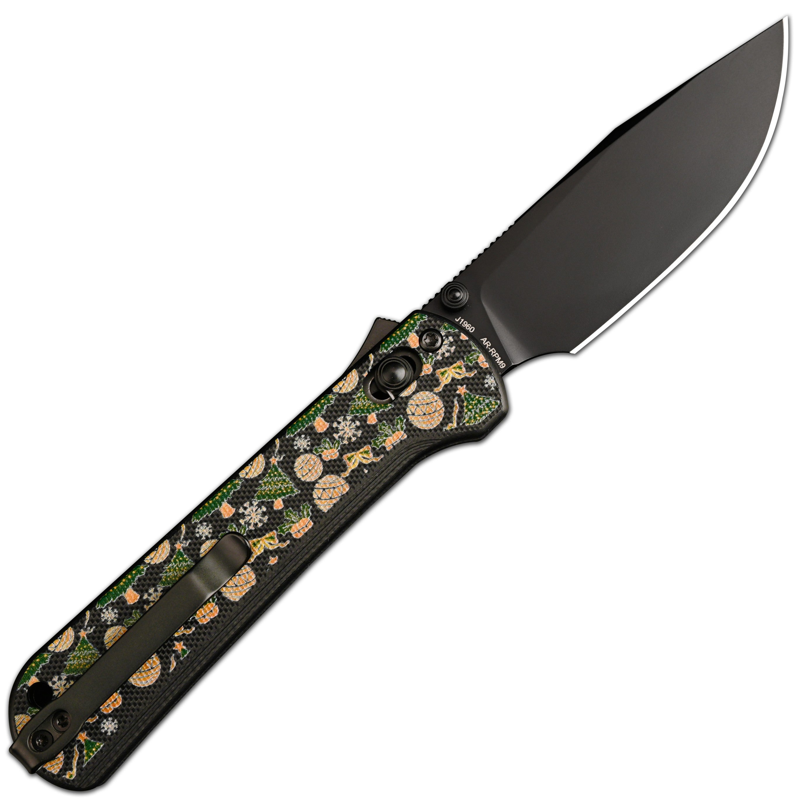 CJRB Bolt J1960 AR-RPM9 Steel Blade G10 Handle Folding Knives