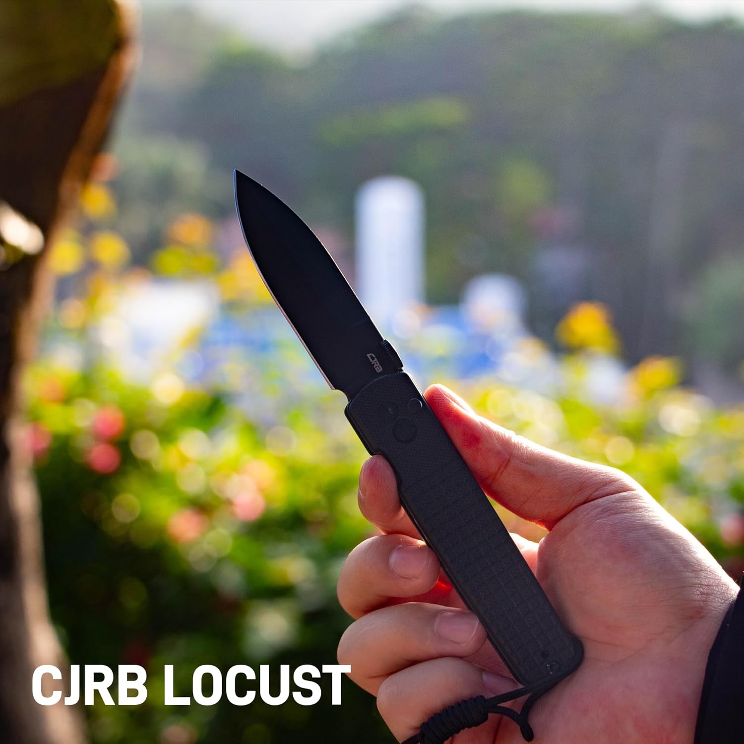 CJRB Locust J1951 AR-RPM9 Blade Steel G10 Handle Folding Knives, J1951-BBK