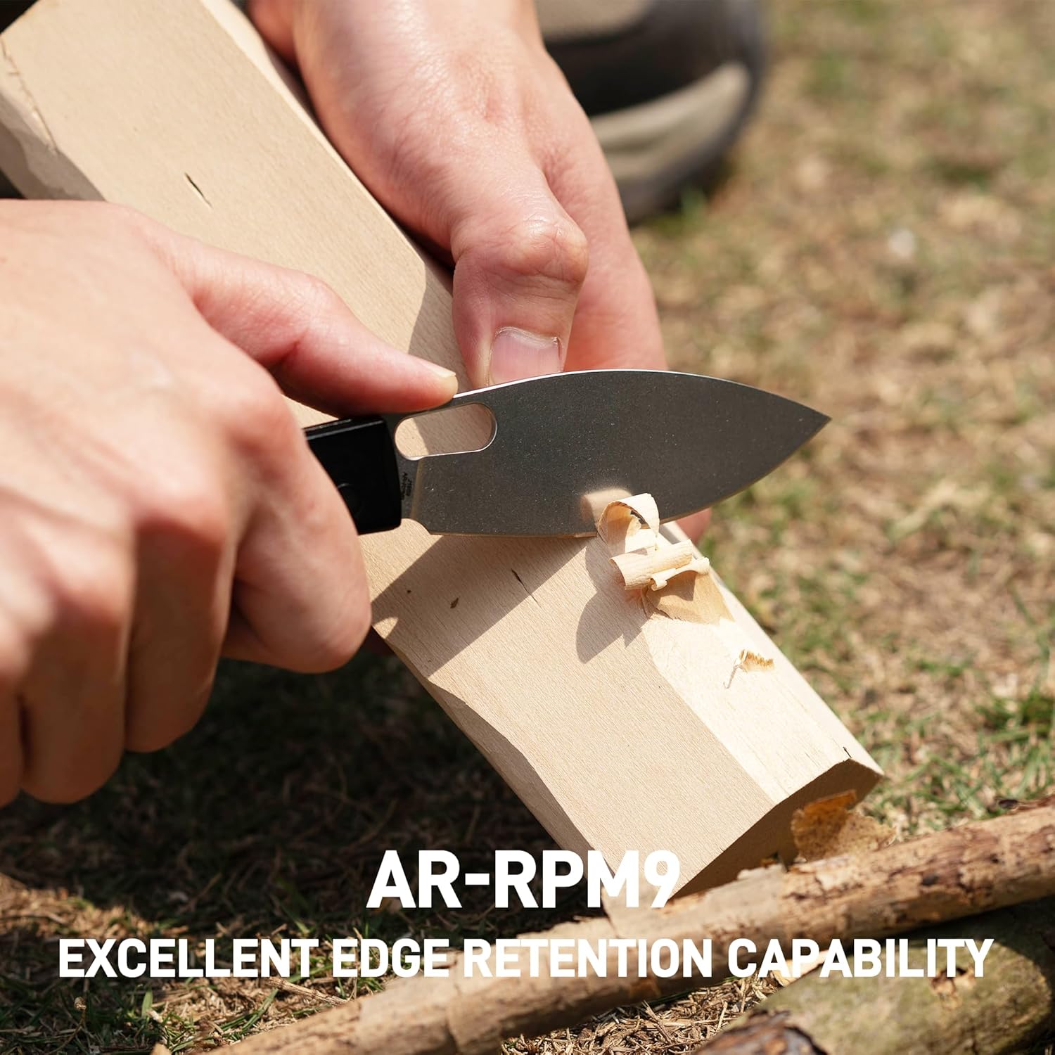 CJRB Sasaya J1959 AR-RPM9 Steel Blade G10 Handle Folding Knives - Black (J1959-BK)