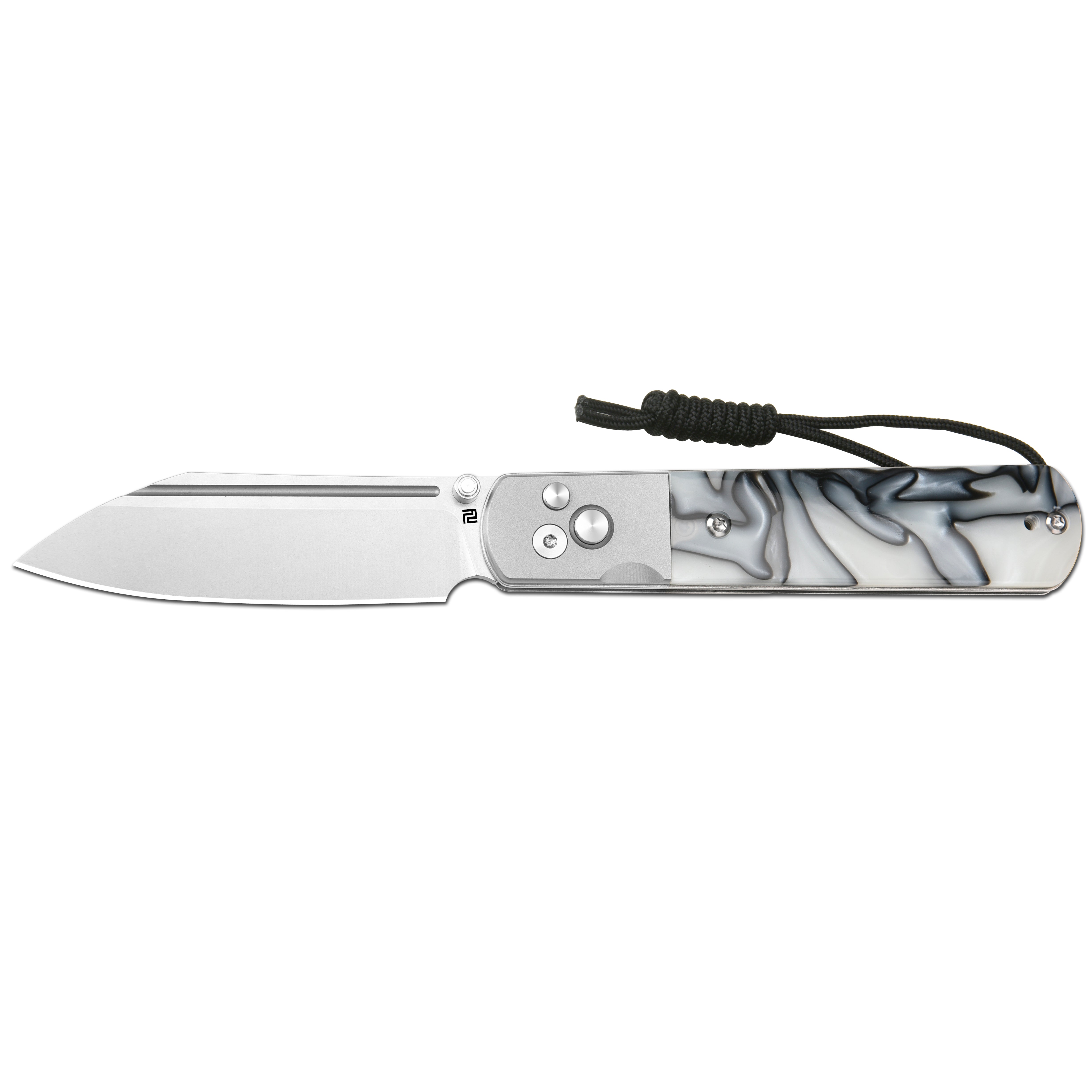 Artisan Cutlery Holm 1875P AR-RPM9 Steel Blade Acrylic Handle Folding Knives