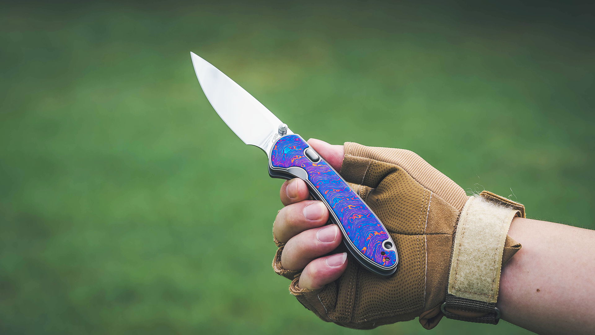 Building the Feldspar: Titanium Damascus Top-Framelock Deluxe