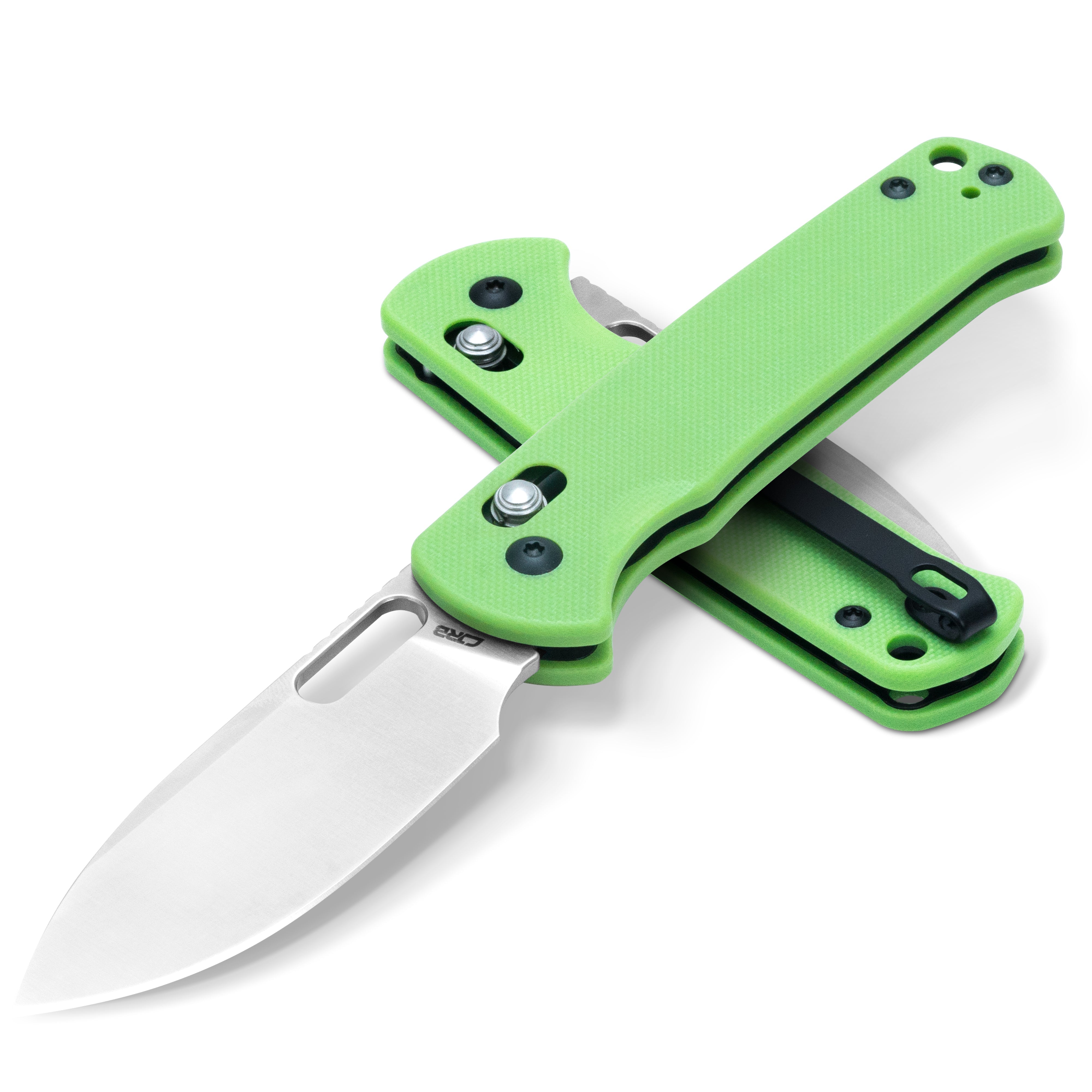 CJRB Hectare J1935 AR-RPM9 Steel Blade G10 Handle Folding Knives - Green (J1935-GN)