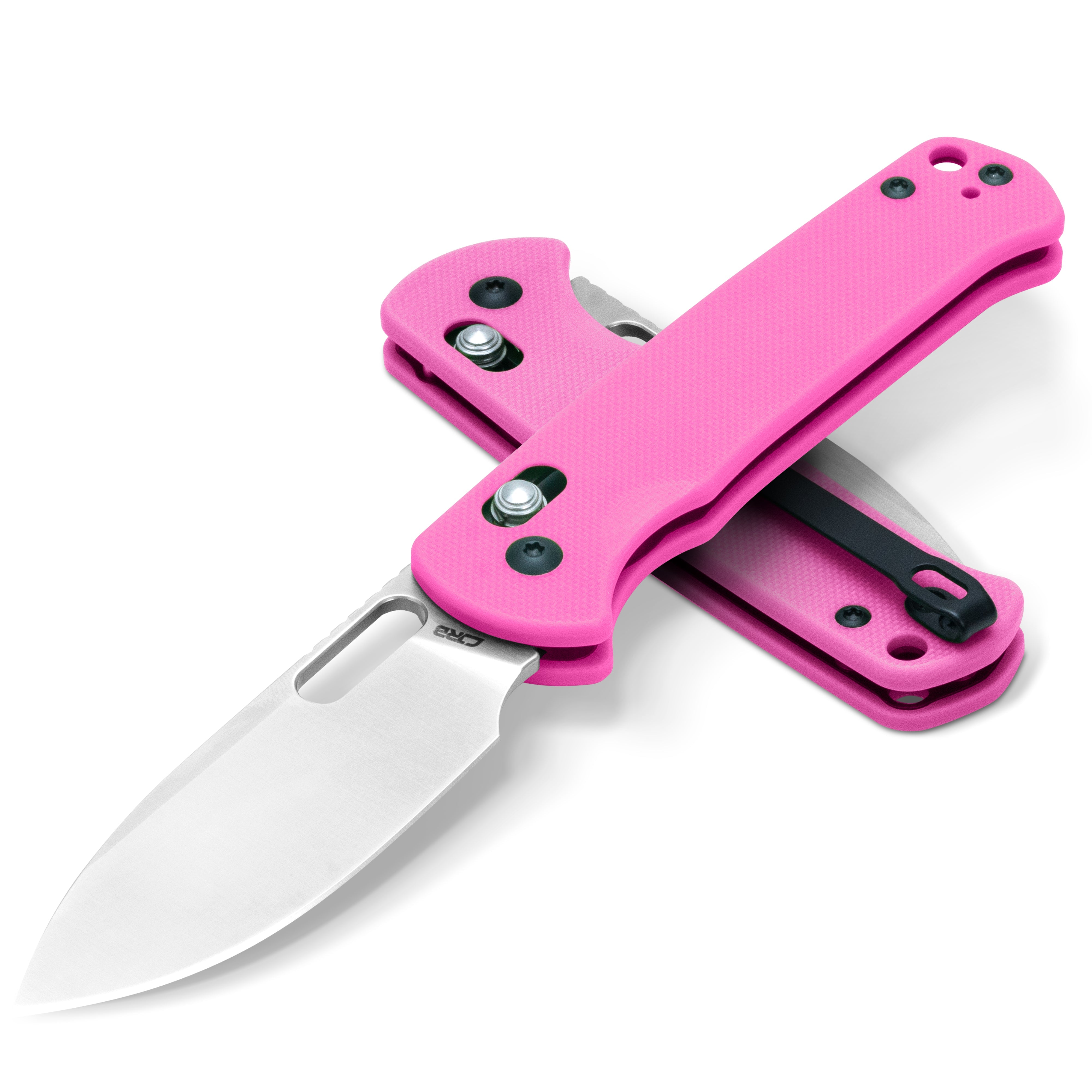 CJRB Hectare J1935 AR-RPM9 Steel Blade G10 Handle Folding Knives - Pink (J1935-PNK)
