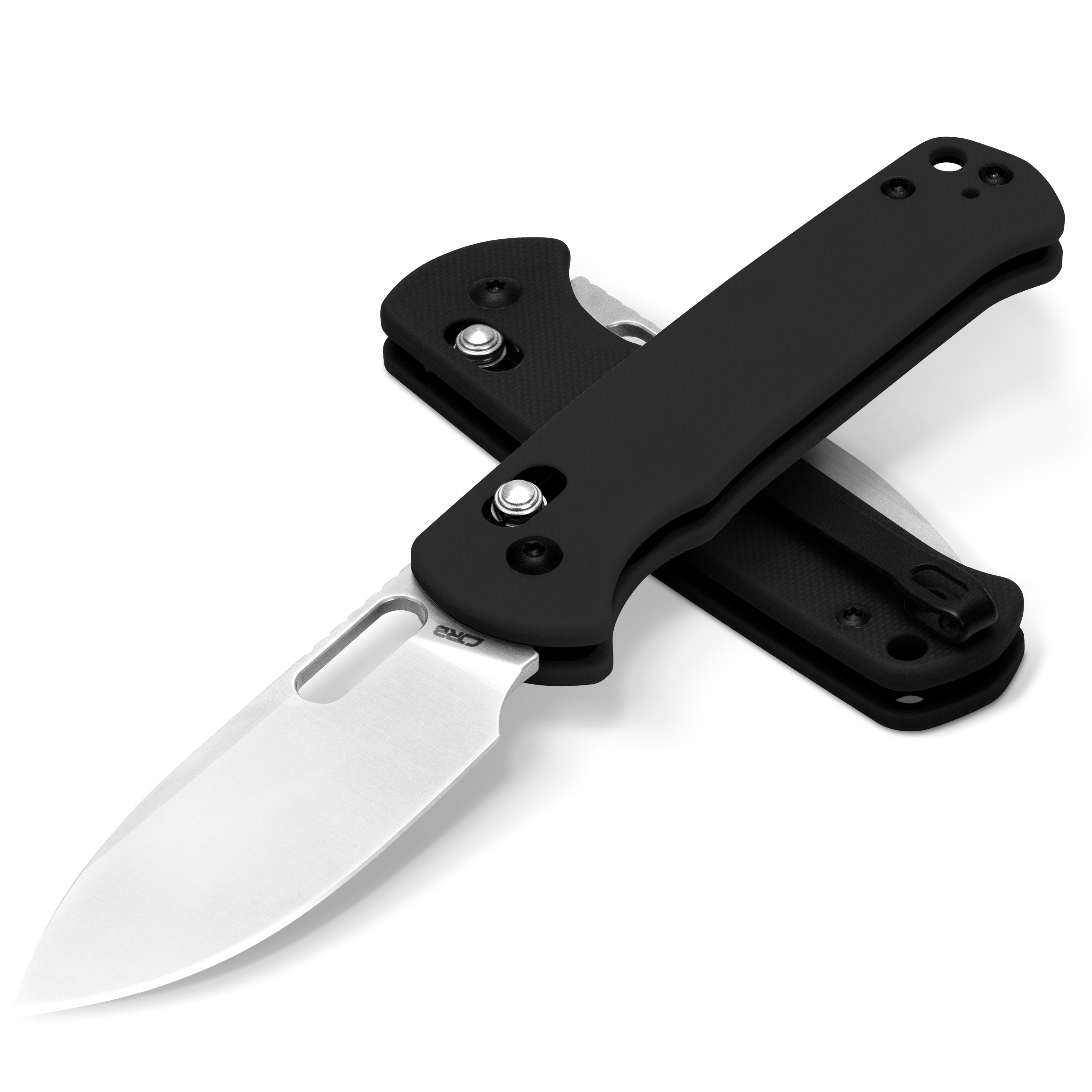 CJRB Hectare J1935 AR-RPM9 Steel Blade G10 Handle Folding Knives - Black (J1935-BK)