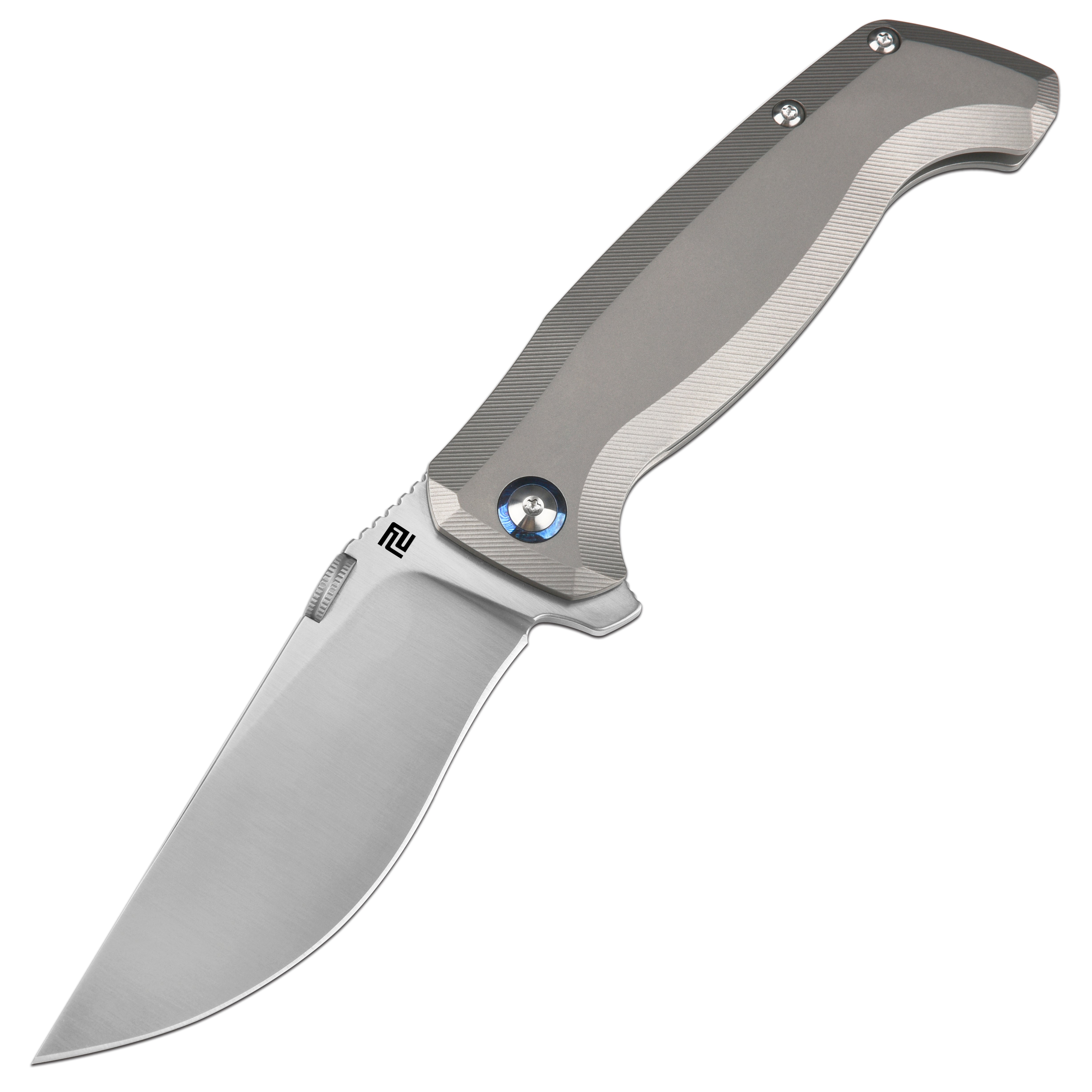 Artisancutlery Kami Atz-1864g S35vn Blade Titanium Handle Folding Knives - artisancutlery kami