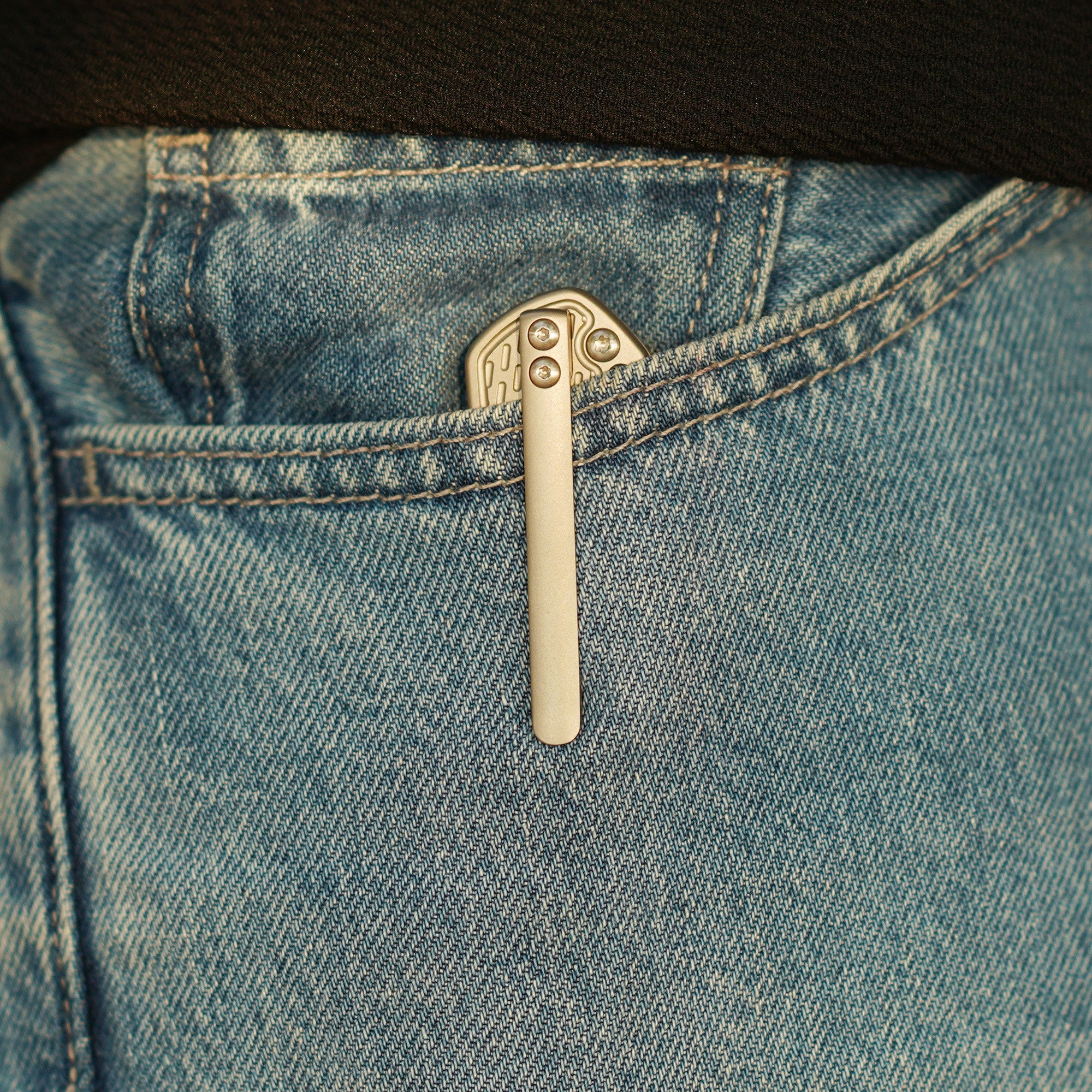 CJRB Pyrite-Light J1945T CPM 20CV Steel Titanium Handle Folding Knives(Exclusive)