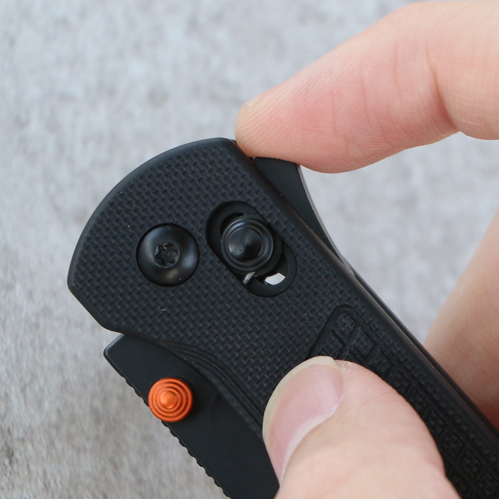 CJRB Bolt J1960 AR-RPM9 Steel Blade G10 Handle Folding Knives, Black