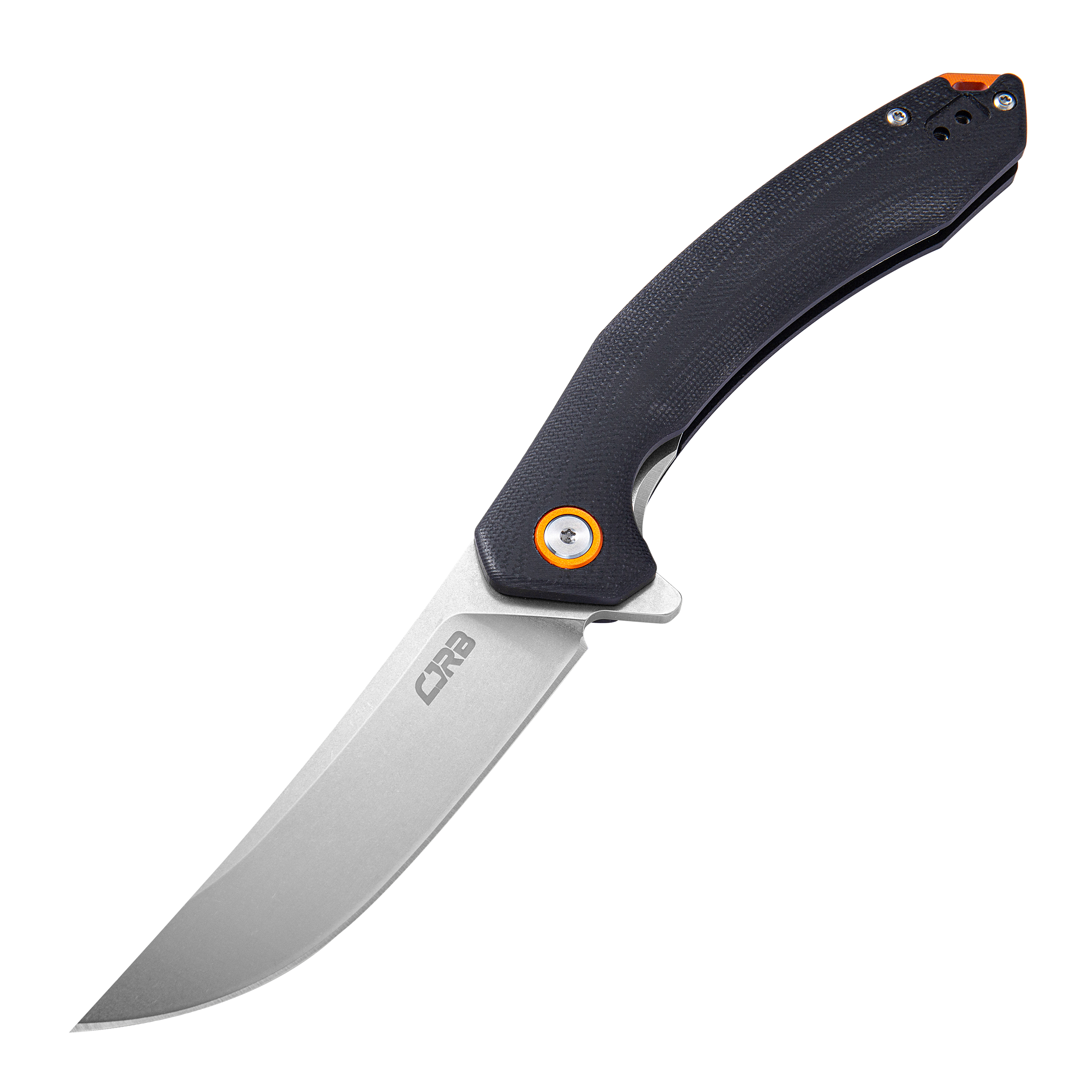 Cjrb Gobi J1906 AR-RPM9 Blade G10(Contoured & Cnc Pattern Texture) Handle Folding Knives - Black (J1906-BKC)