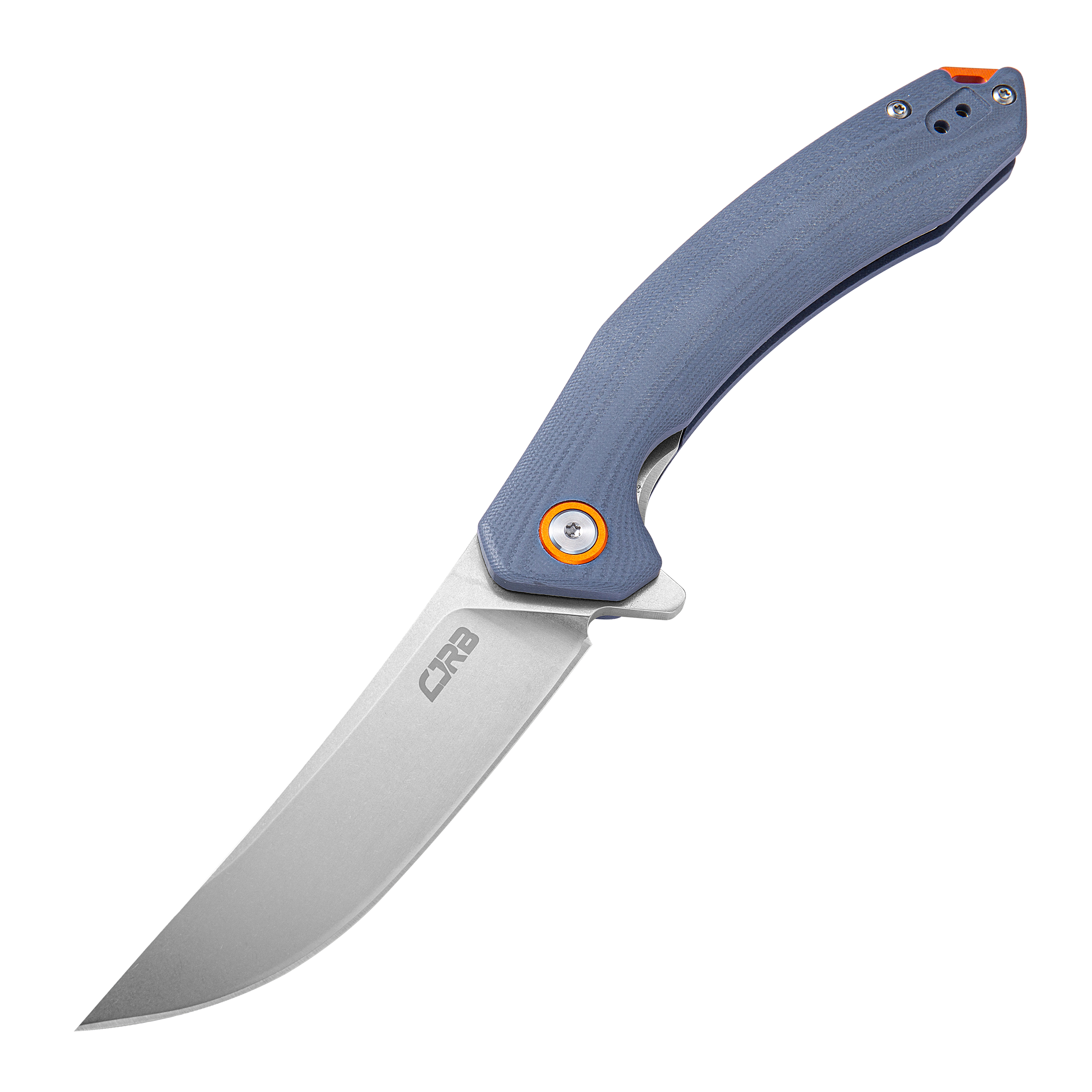 Cjrb Gobi J1906 AR-RPM9 Blade G10(Contoured & Cnc Pattern Texture) Handle Folding Knives - Gray (J1906-GYC)