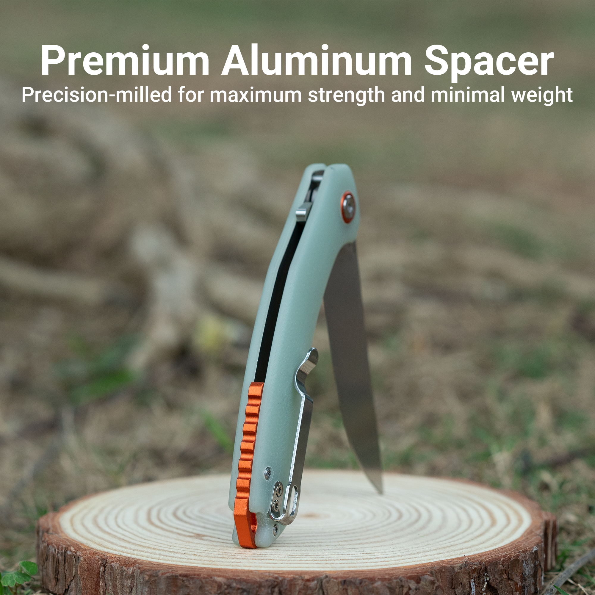 Cjrb Gobi J1906 AR-RPM9 Blade G10(Contoured & Cnc Pattern Texture) Handle Folding Knives - Natural Green (J1906-NTG)