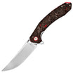 [LIMITED 30 PCS] CJRB Gobi Flipper & Liner Lock Fat Carbon Handle (3.5'' CPM S90V Stone Wash Blade) J1906G-DM (Exclusive)