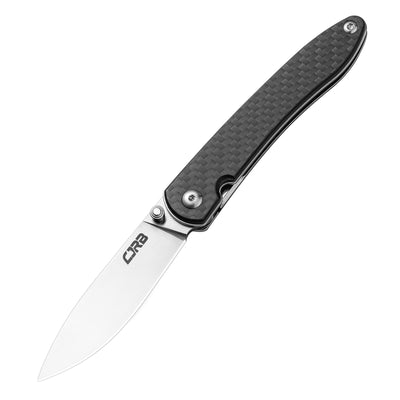 CJRB Ria J1917 AR-RPM9 Steel Blade Marbled Carbon Fiber Handle Folding Knives