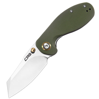 CJRB More Maileah J1918L AR-RPM9 Steel Blade Folding Knives - Green (J1918L-GN)