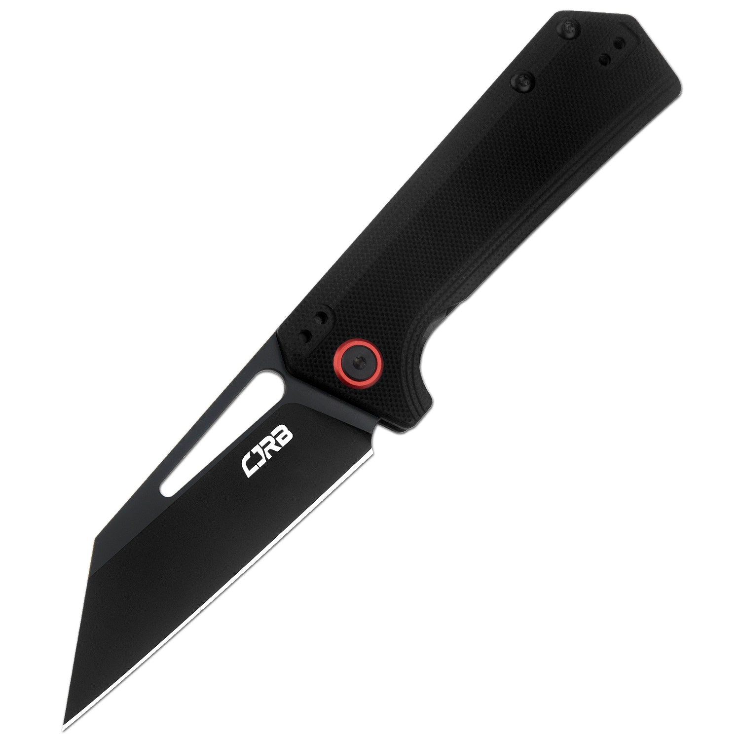CJRB Ruffian J1924 AR-RPM9 Steel G10 Handle Folding Knives - Black Black PVD (J1924-BBK)