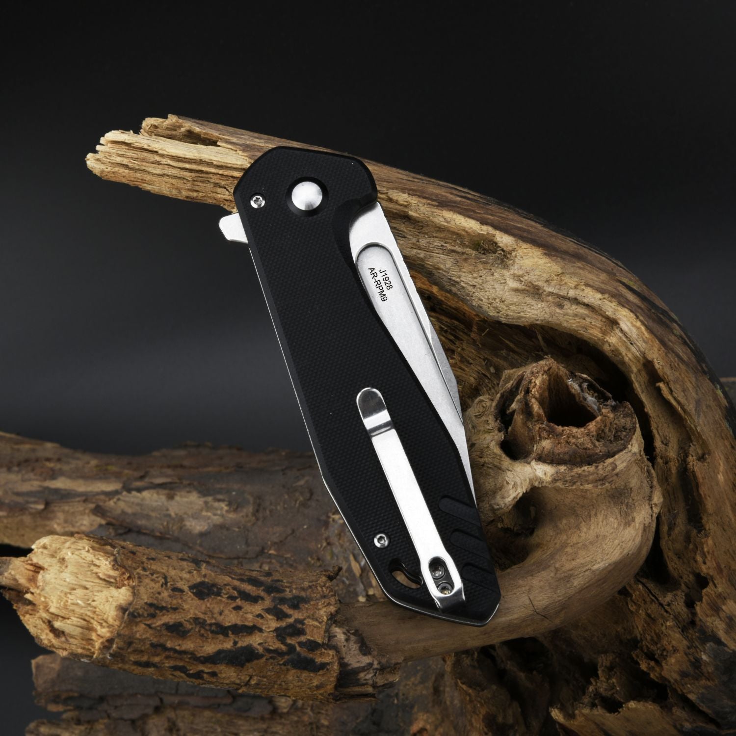 CJRB Riff J1928-BK AR-RPM9 Folding Knife | Free Shipping