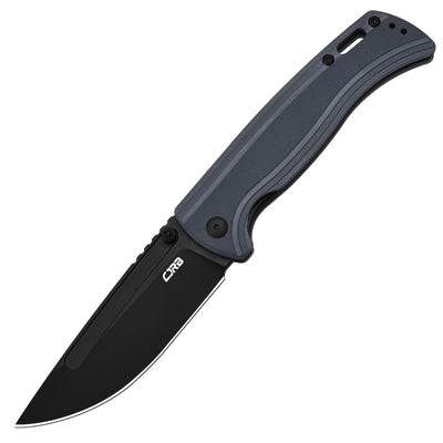 CJRB Resource J1932 AR-RPM9 Steel G10 Handle Folding Knives - Black PVD / Grey (J1932-BGY)