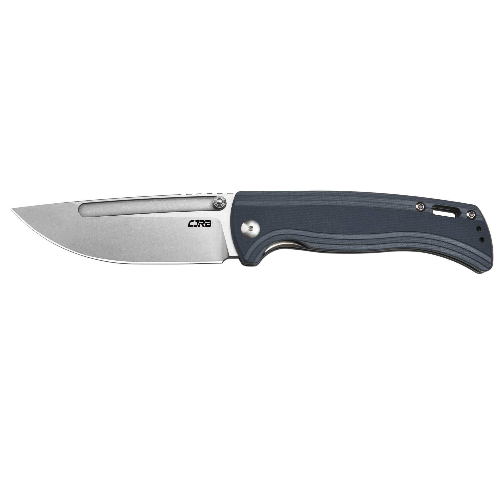 CJRB Resource J1932 AR-RPM9 Steel G10 Handle Folding Knives - Stone Wash / Grey (J1932-GY)