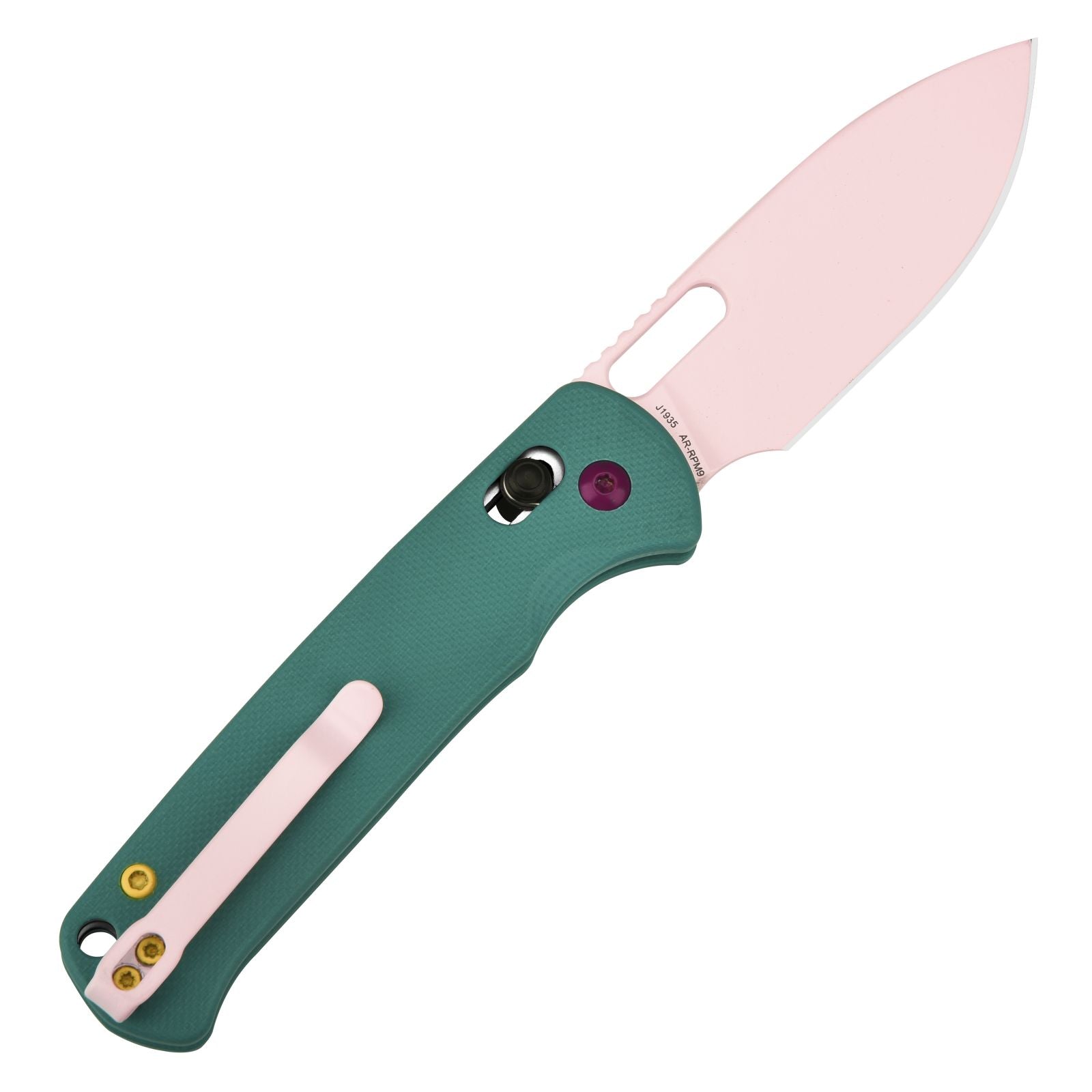 CJRB Hectare J1935(Paint Spraying) AR-RPM9 Steel Blade G10 Handle Folding Knives