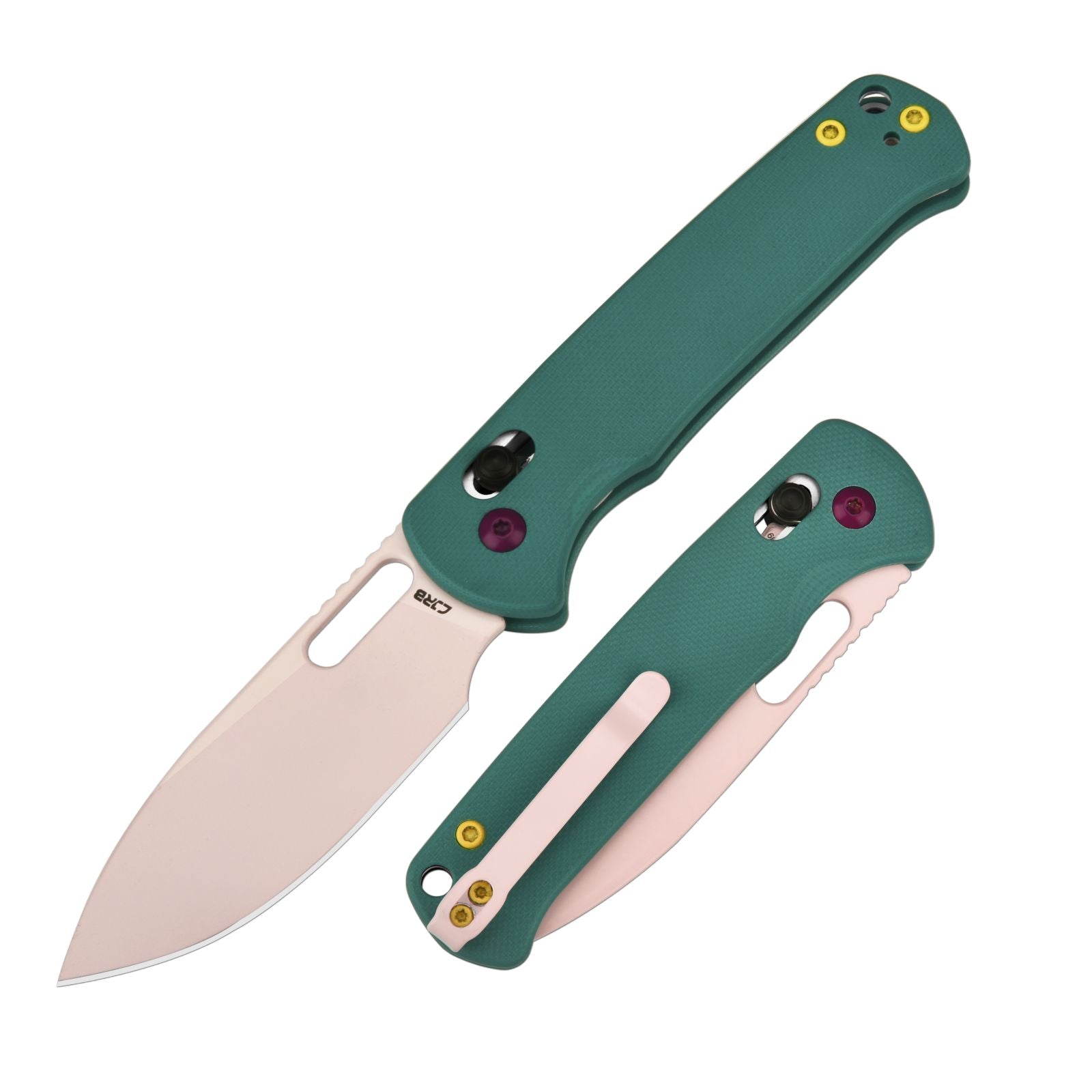 CJRB Hectare J1935(Paint Spraying) AR-RPM9 Steel Blade G10 Handle Folding Knives