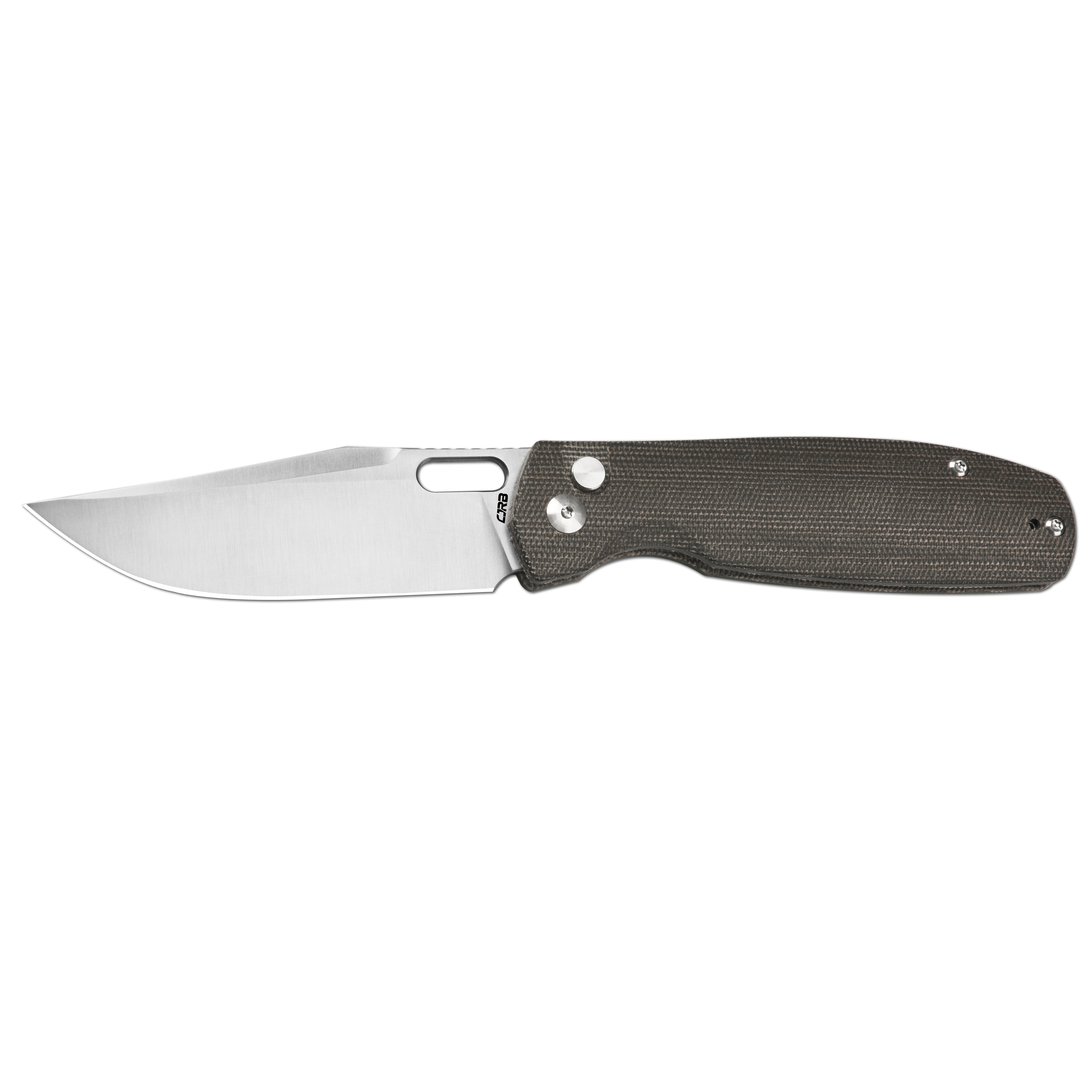 CJRB Prado J1936 AR-SFII Steel Blade Micarta Handle Button Lock Folding Knives(Limited Edition)