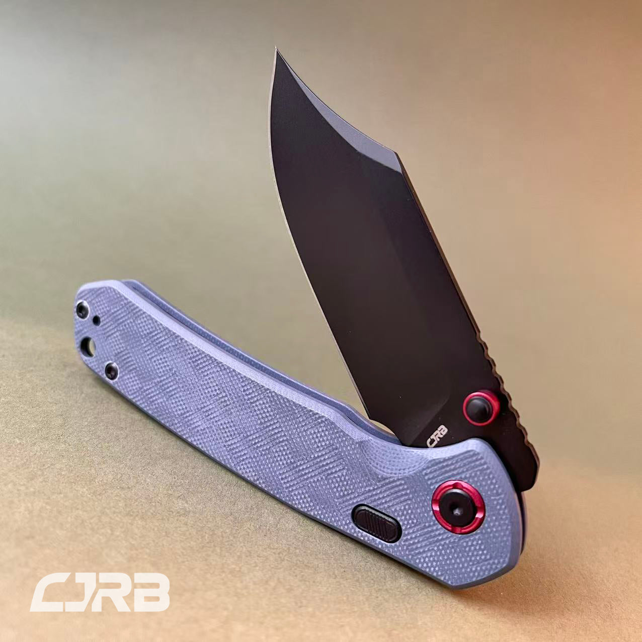 CJRB Bowie Pyrite J1942X AR-RPM9 Steel G10 Handle Folding Knives(Prototype)